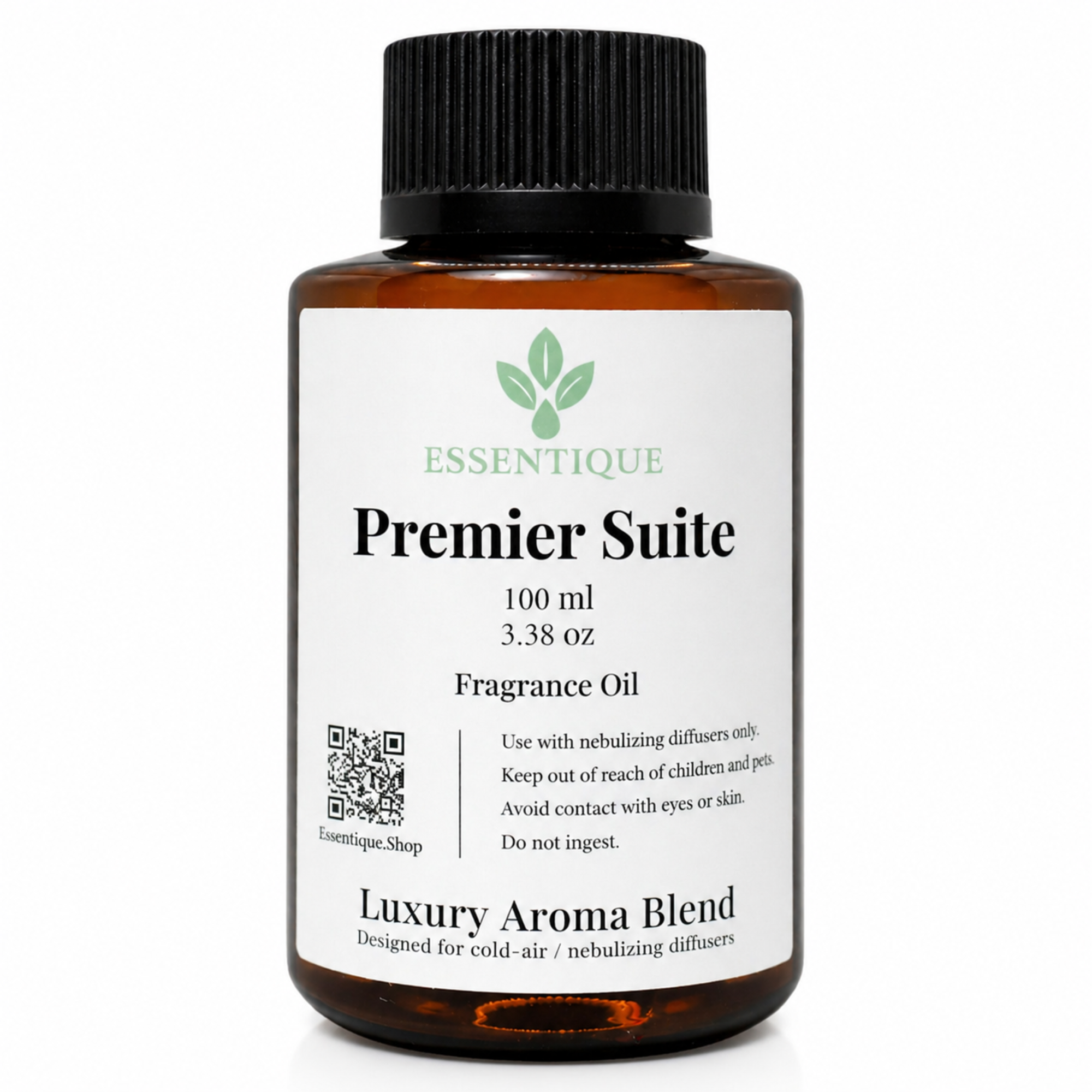 Essentique Premier Suite Diffuser Oil | Luxury Hotel Inspired Home Fragrance (100ml)