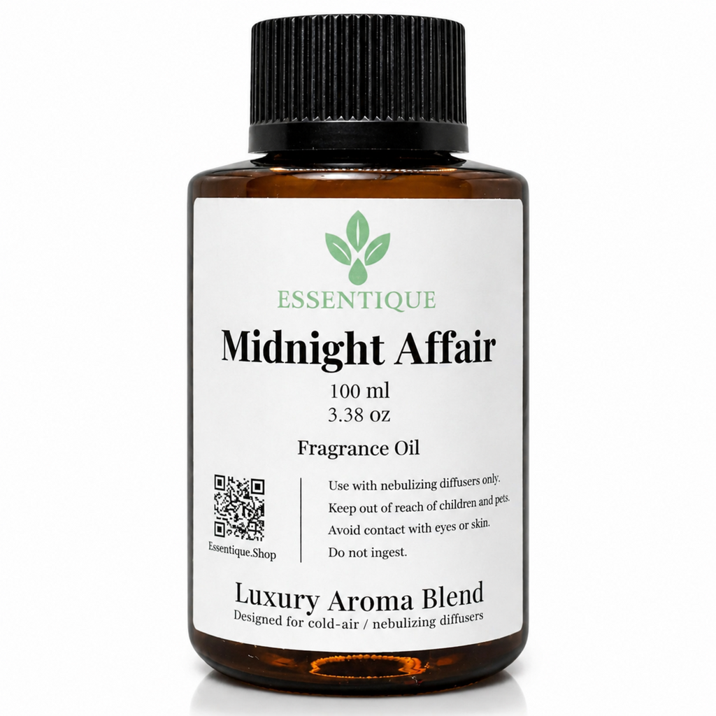 Essentique Midnight Affair Diffuser Oil | Luxury Aromatherapy Home Fragrance (100ml)