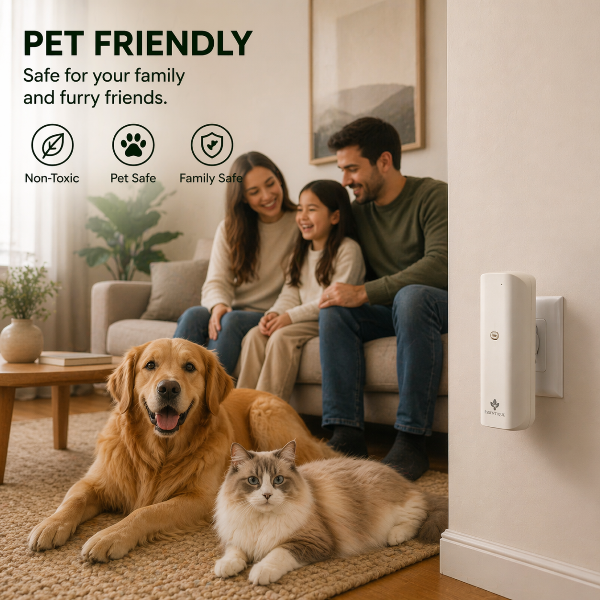 Essentique Pulse Duo – Luxury Cold-Air Scent Diffuser Bundle | Waterless Diffusers for Large Spaces