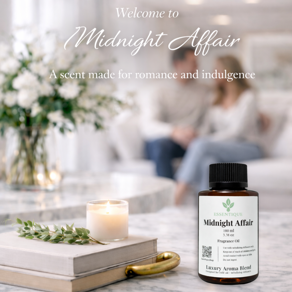Midnight Affair – Luxury Essential & Fragrance Oil for Cold-Air Diffusers