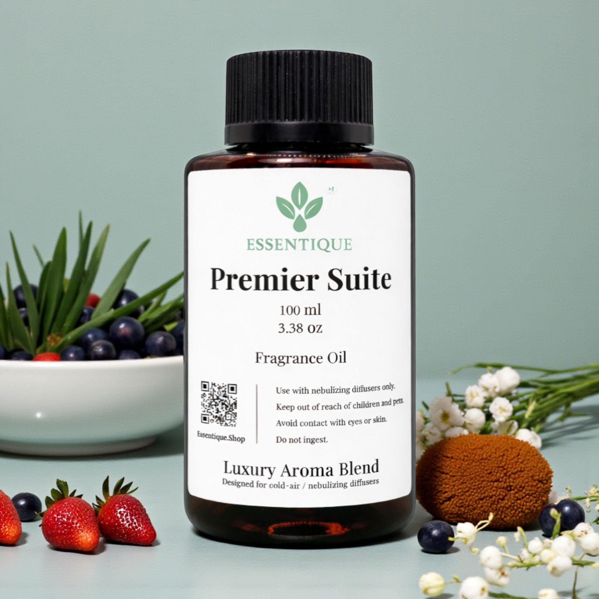 Essentique Premier Suite Diffuser Oil | Luxury Hotel Inspired Home Fragrance (100ml)