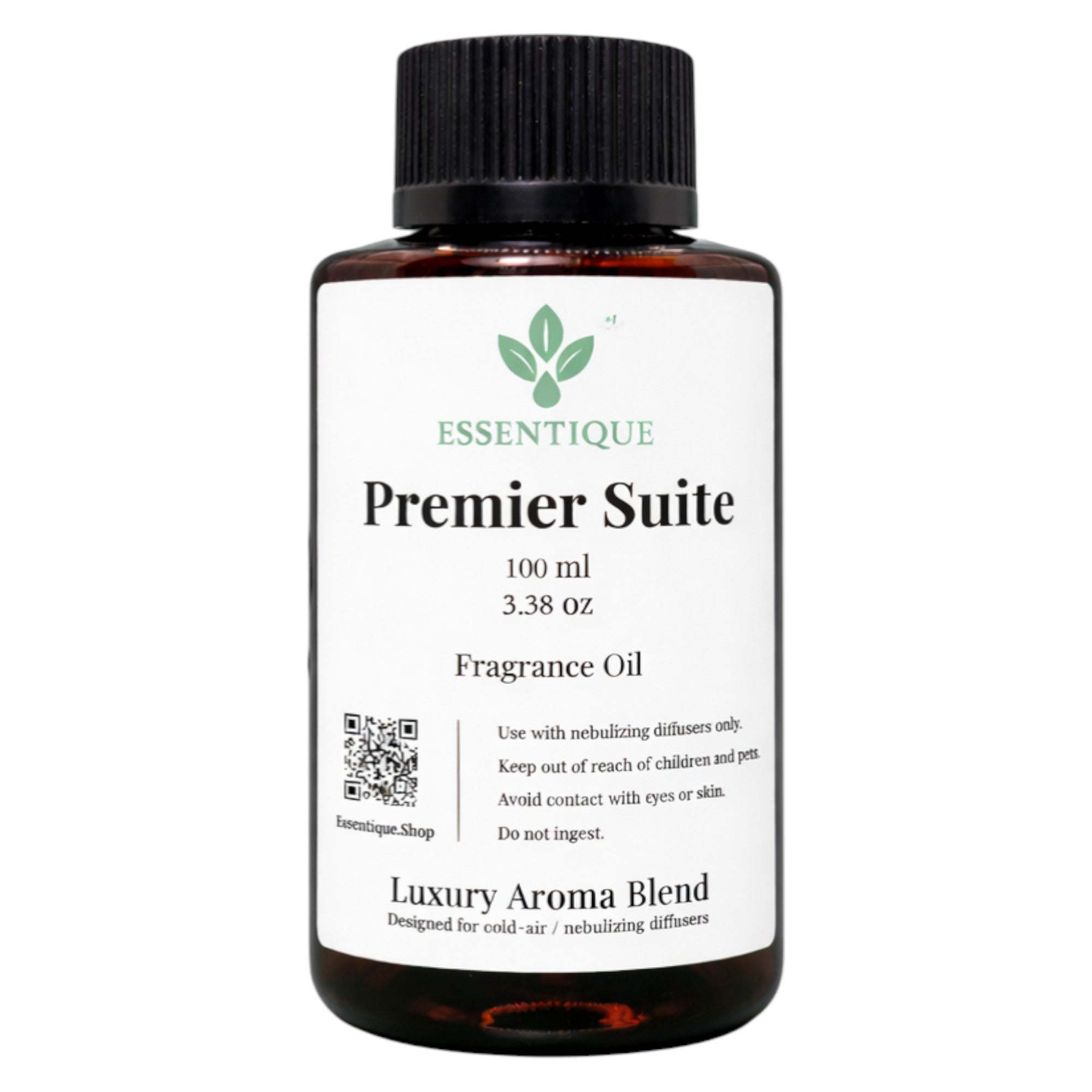 Essentique Premier Suite Diffuser Oil | Luxury Hotel Inspired Home Fragrance (100ml)
