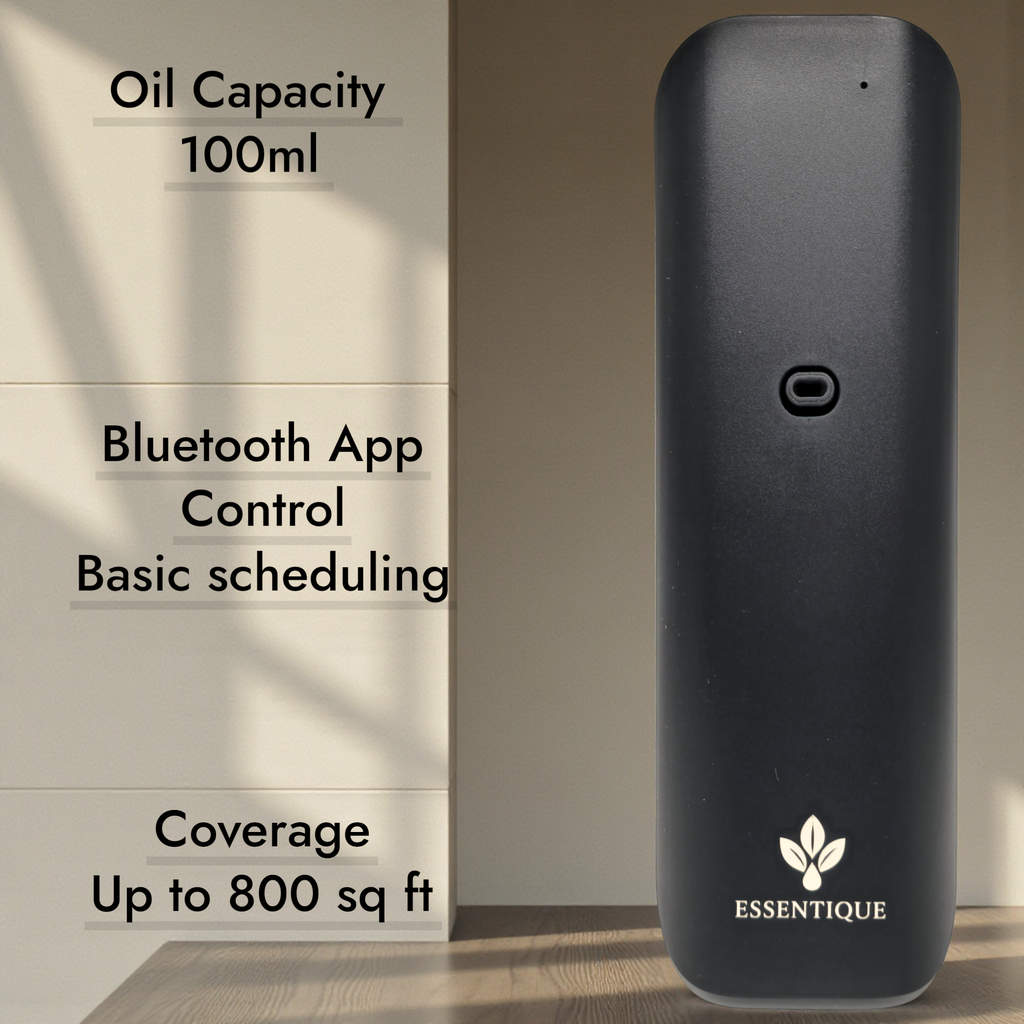 Essentique Pulse Black – Luxury Cold-Air Nebulizing Diffuser